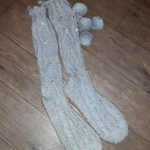 Pink by Victoria's secret slippers